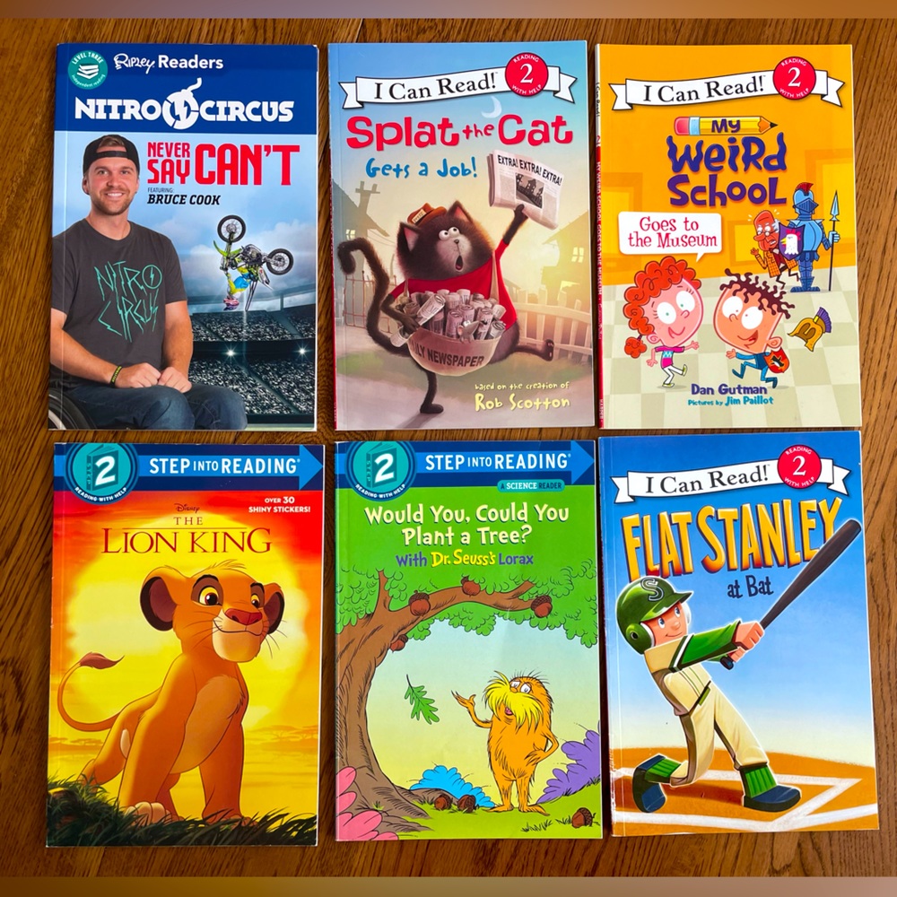 (6) Kids’ Books: Step 2 Readers!